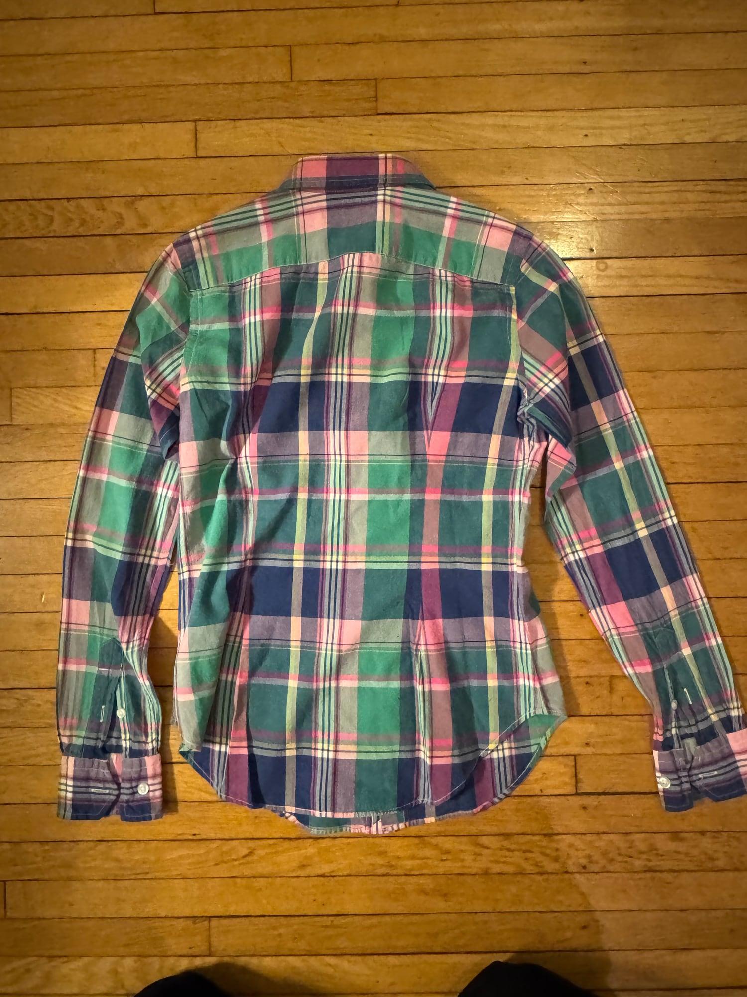 Ralph Lauren plaid button up women’s  3
