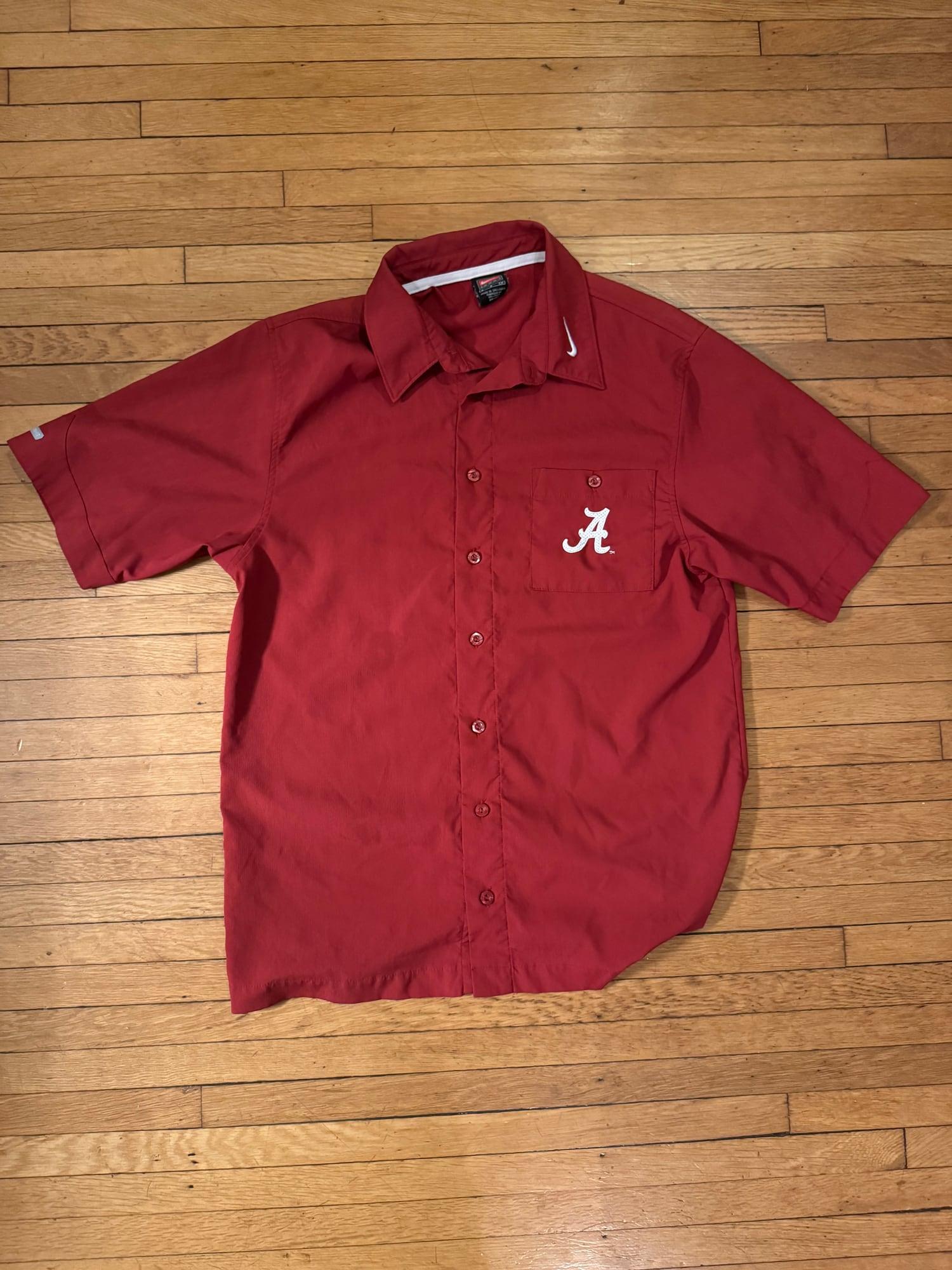 Y2K Nike Alabama button up