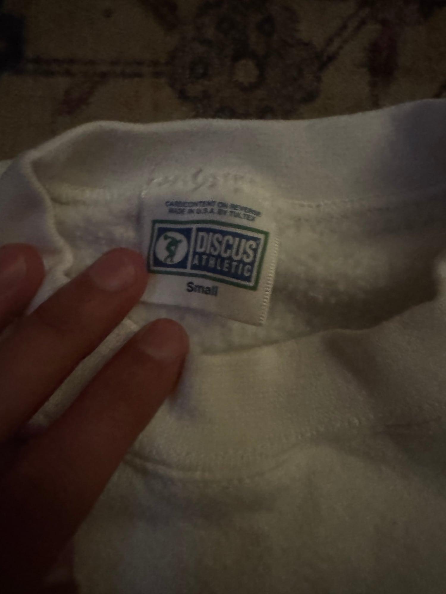 Vintage 1980s women’s discuss crew neck  2