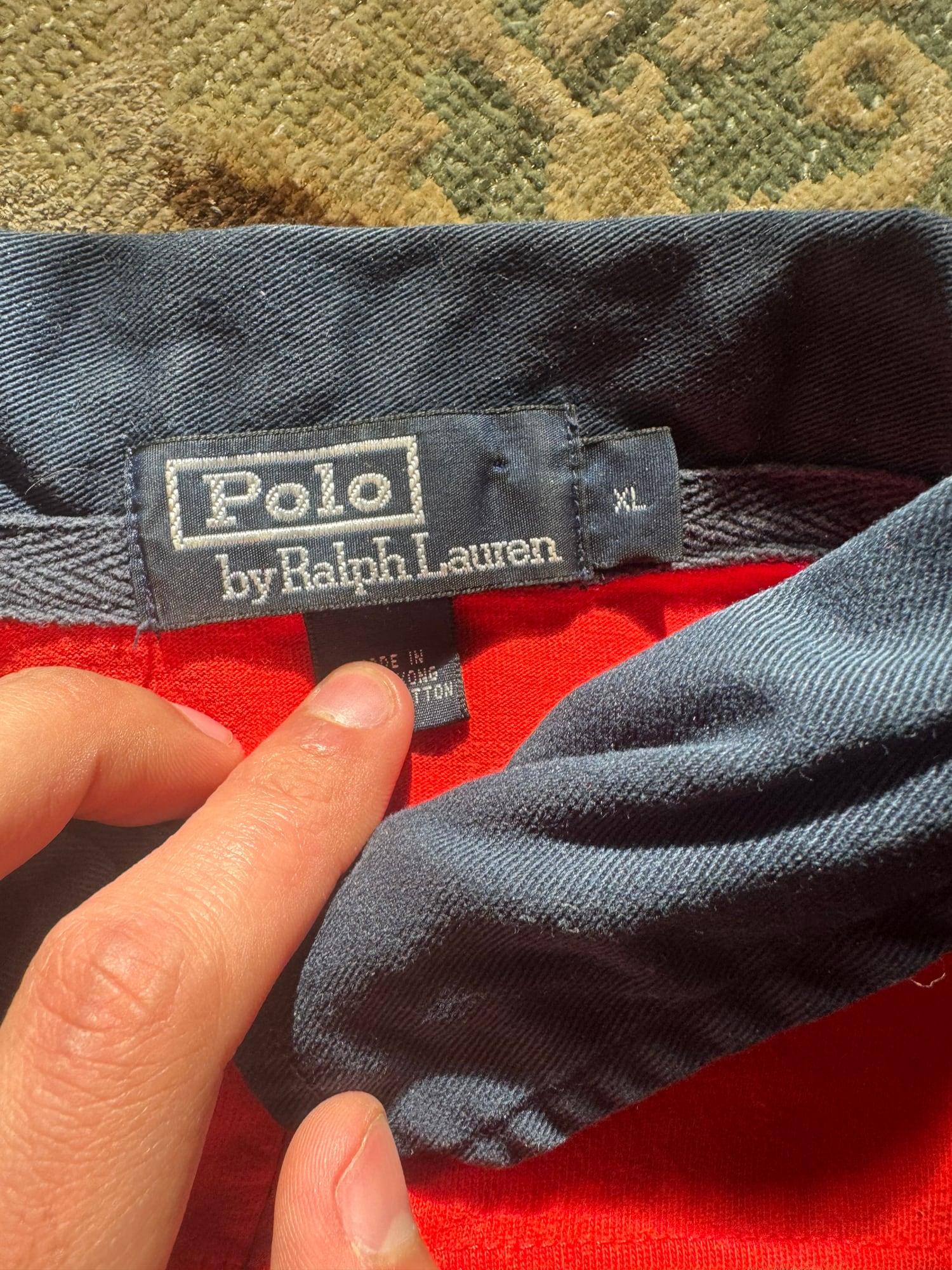 Vintage UVA colored polo Ralph Lauren 3