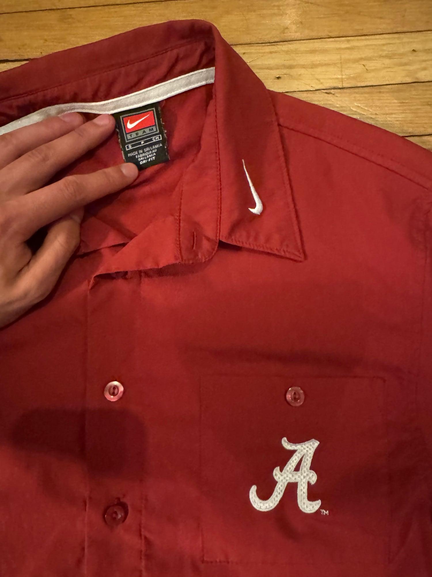 Y2K Nike Alabama button up 2