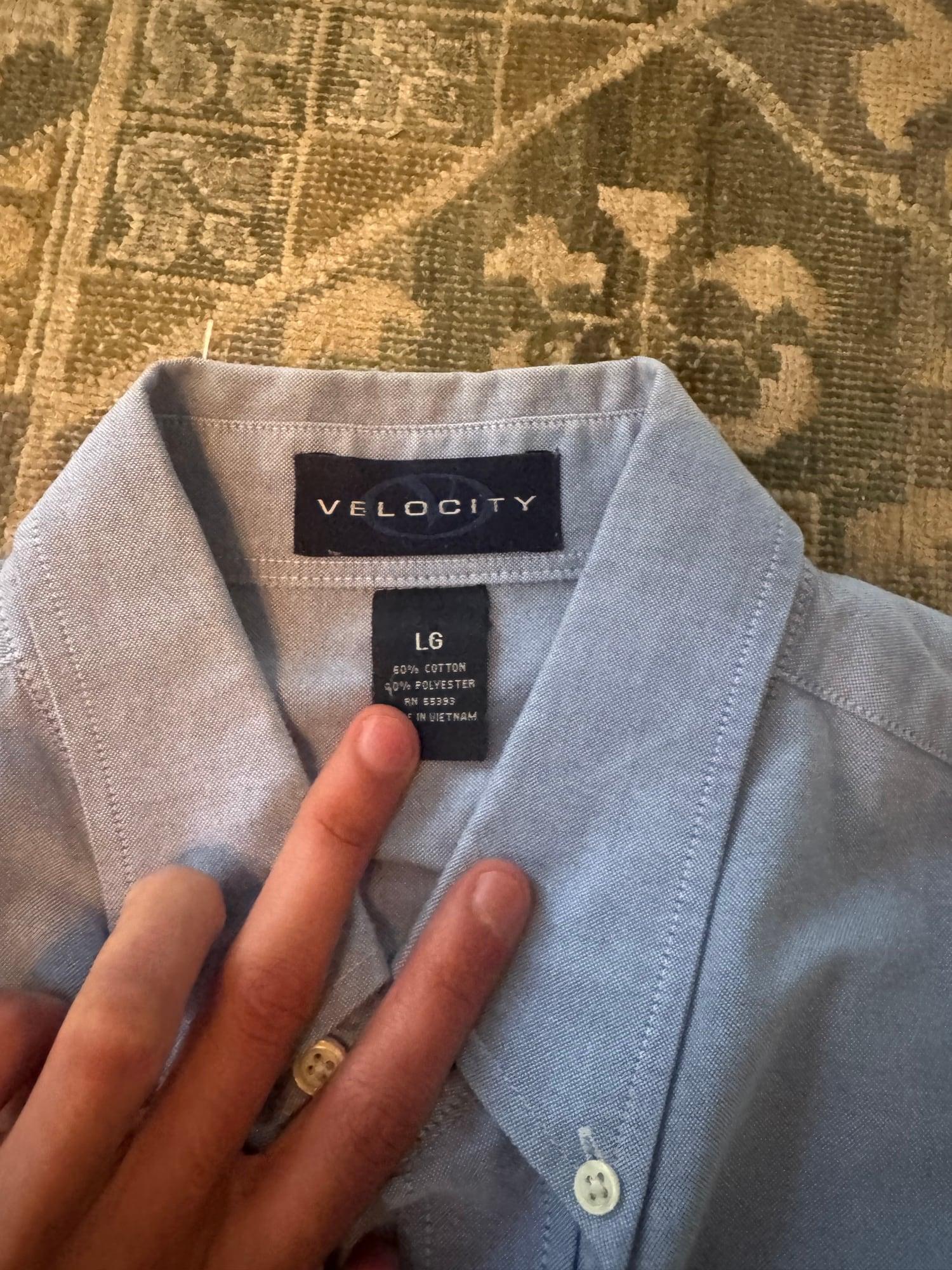 1990s UVA dress shirt  3