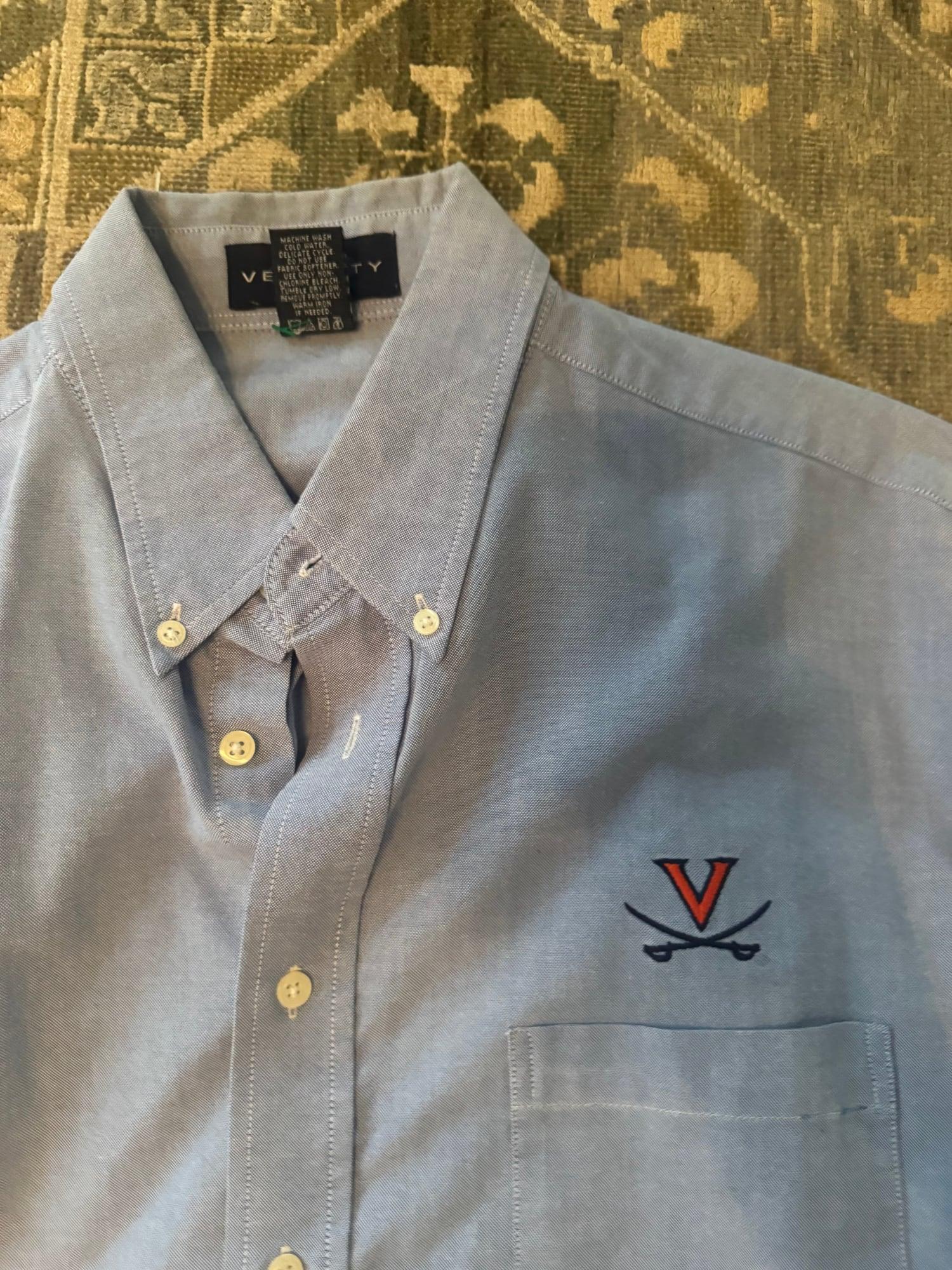1990s UVA dress shirt  2
