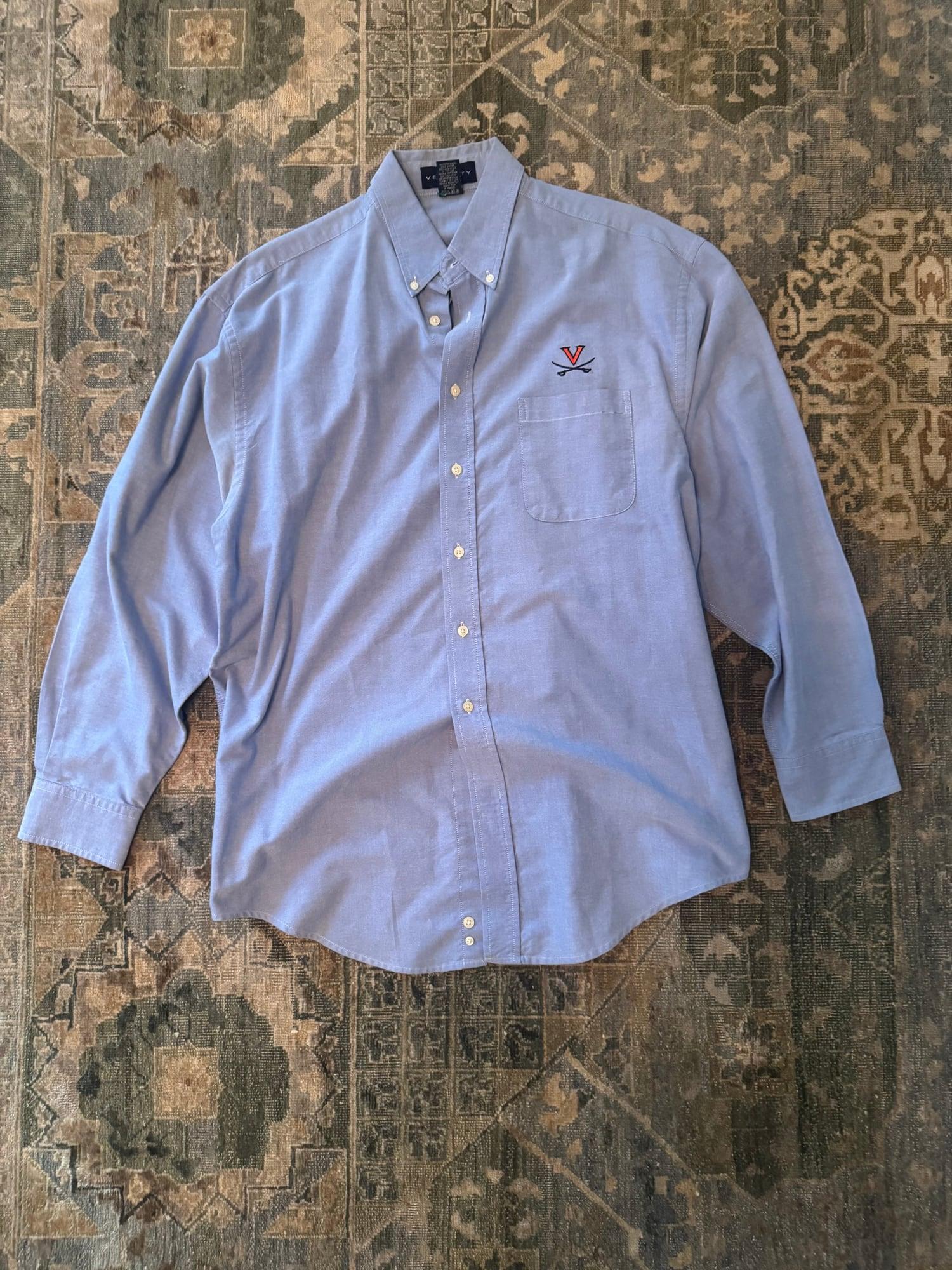 1990s UVA dress shirt 