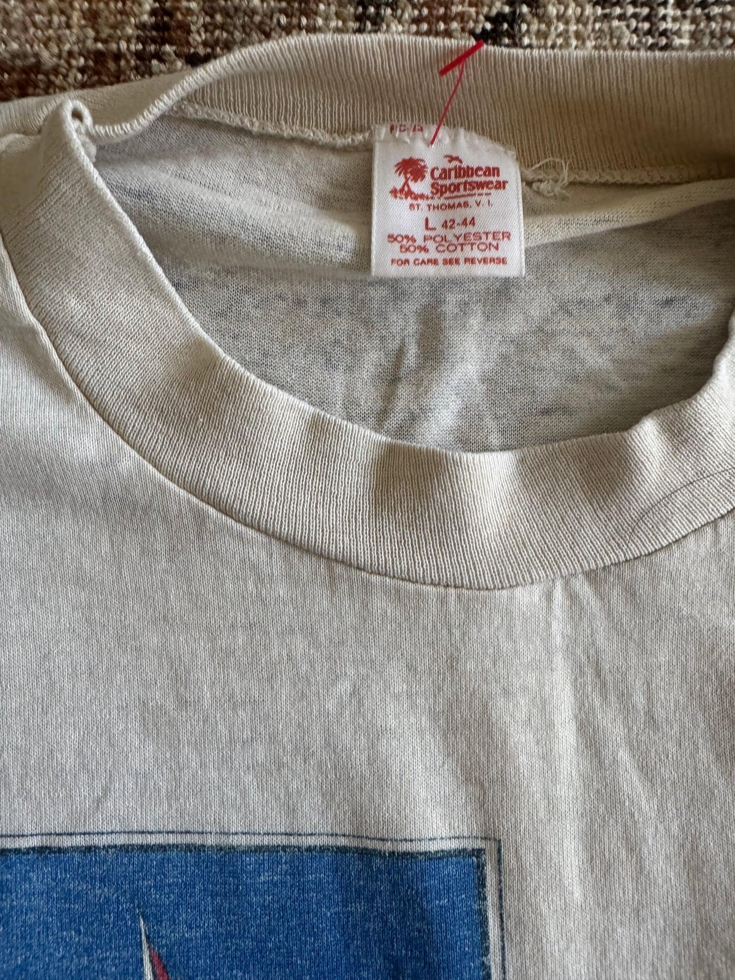 St Croix virgin island t shirt 1970s vintage 2