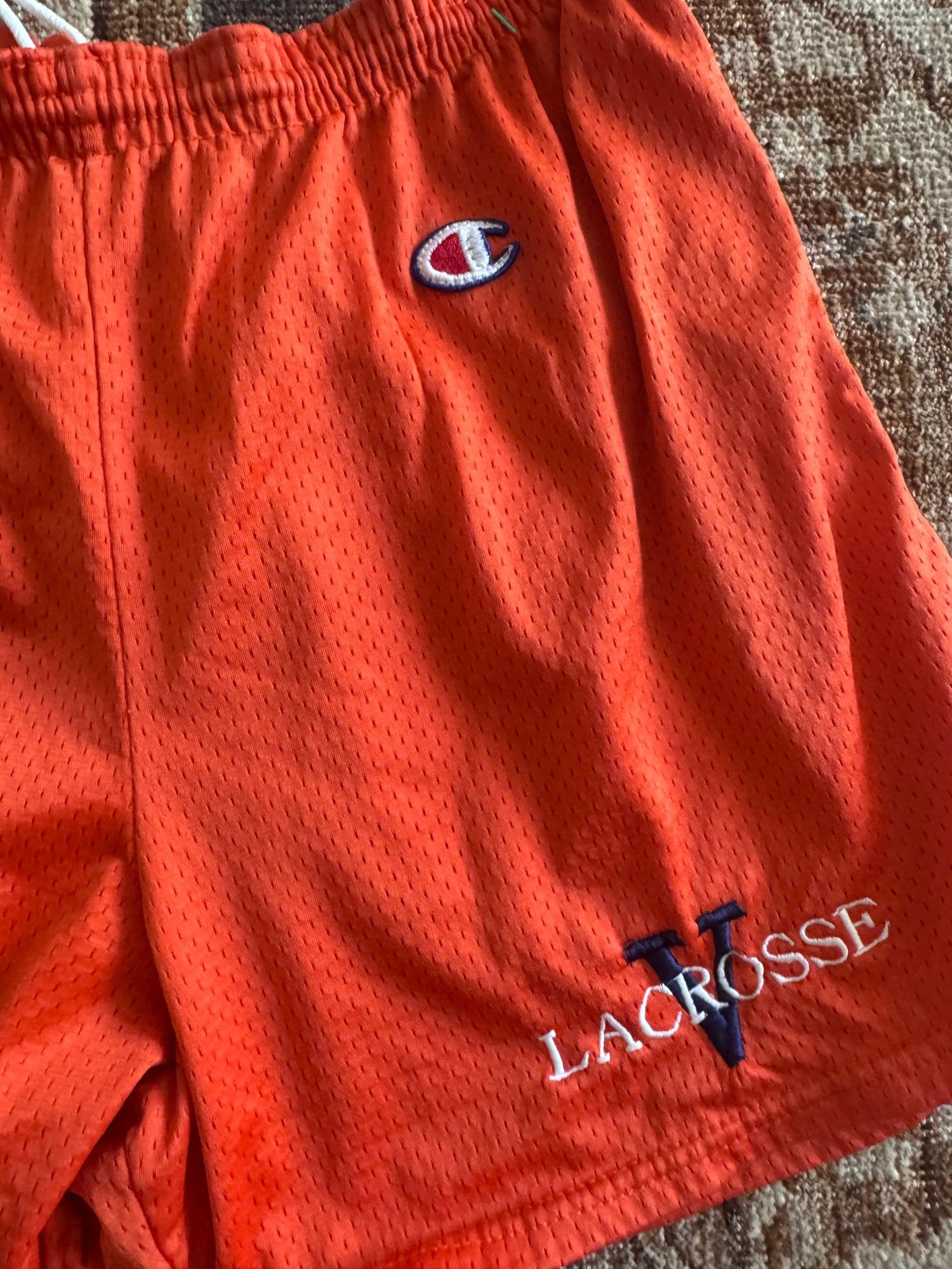 Vintage Champion UVA lacrosse shorts 1980s 2
